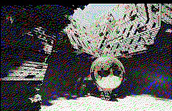 Directly using the data from the baked probe at a second location - no warping.